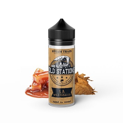 Steam Train Old Stations LA Wild Tobacco 120ml Steam Train Old Stations LA Wild Tobacco 120ml
